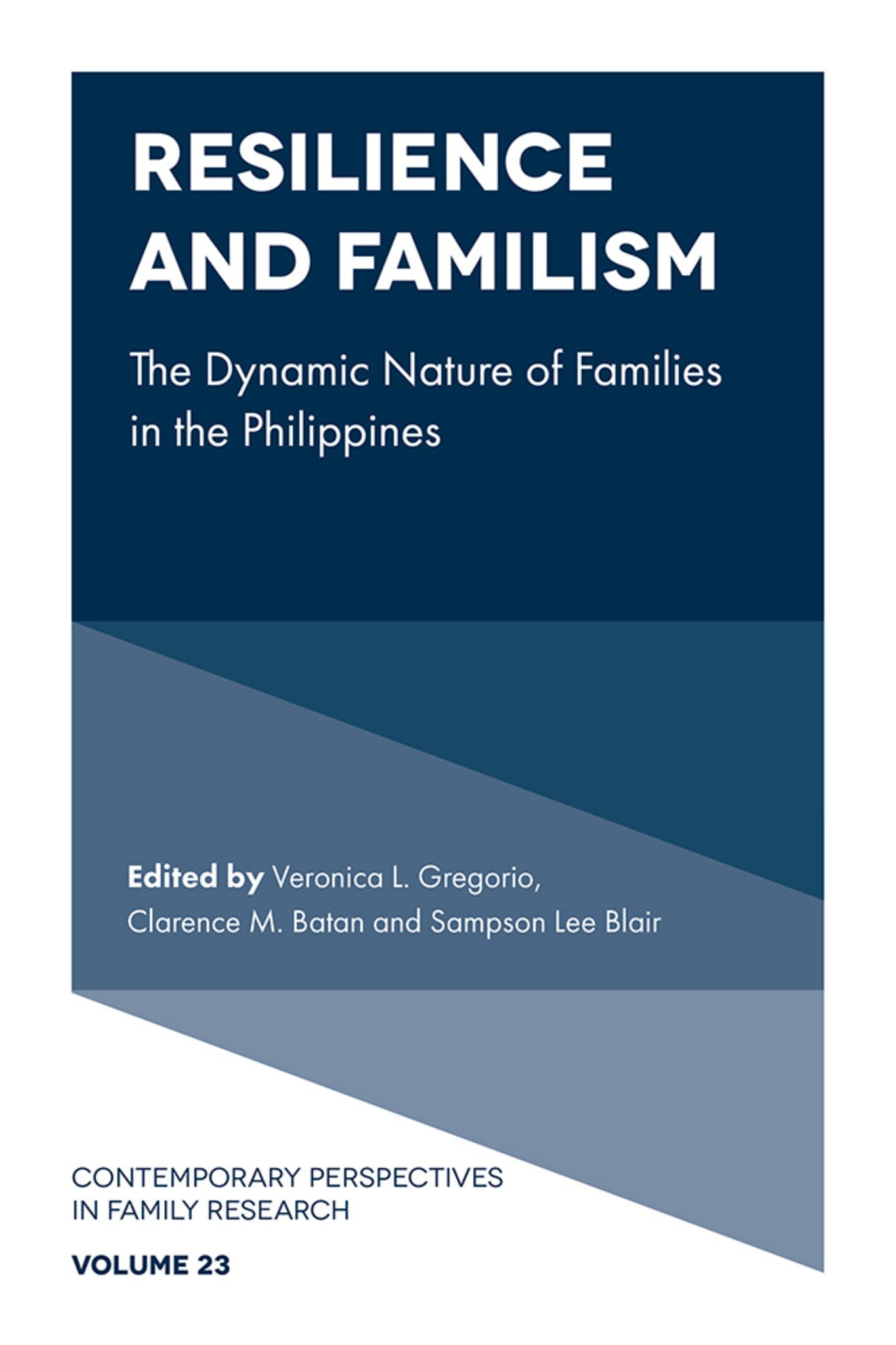 Cover image for Resilience and Familism ISBN 9781804554159